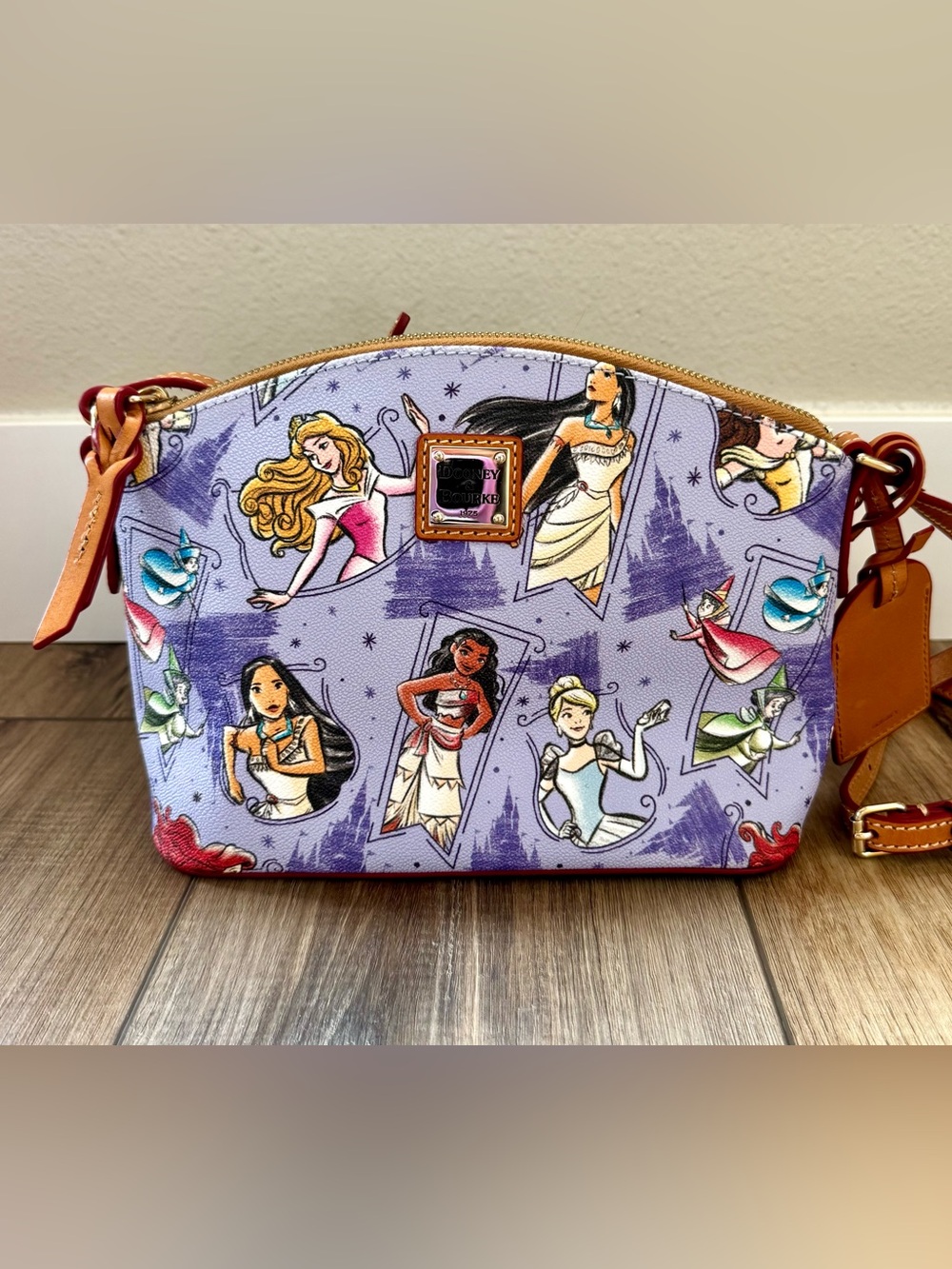 Disney Princess Half 2020 Dooney & Bourke Crossbody Bag | Like New | Lavender